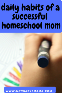 Daily Habits of a Successful Homeschool Mom