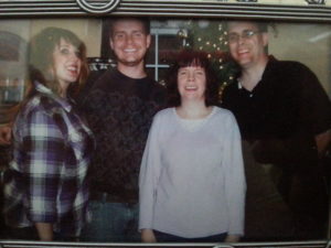 The Four of us At Christmas