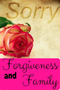 Family and Forgiveness