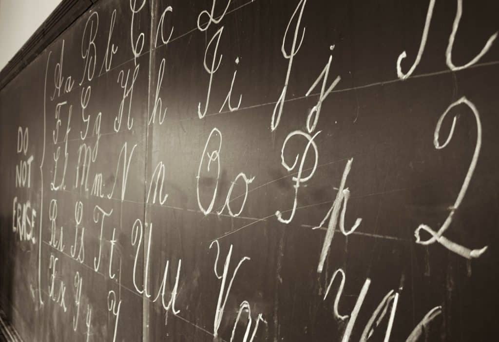 Why I am teaching my children cursive