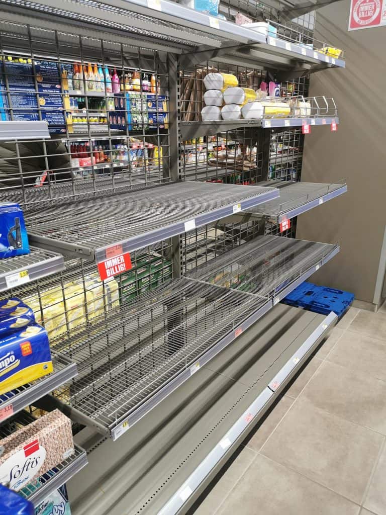 seeing empty shelves can increase fear