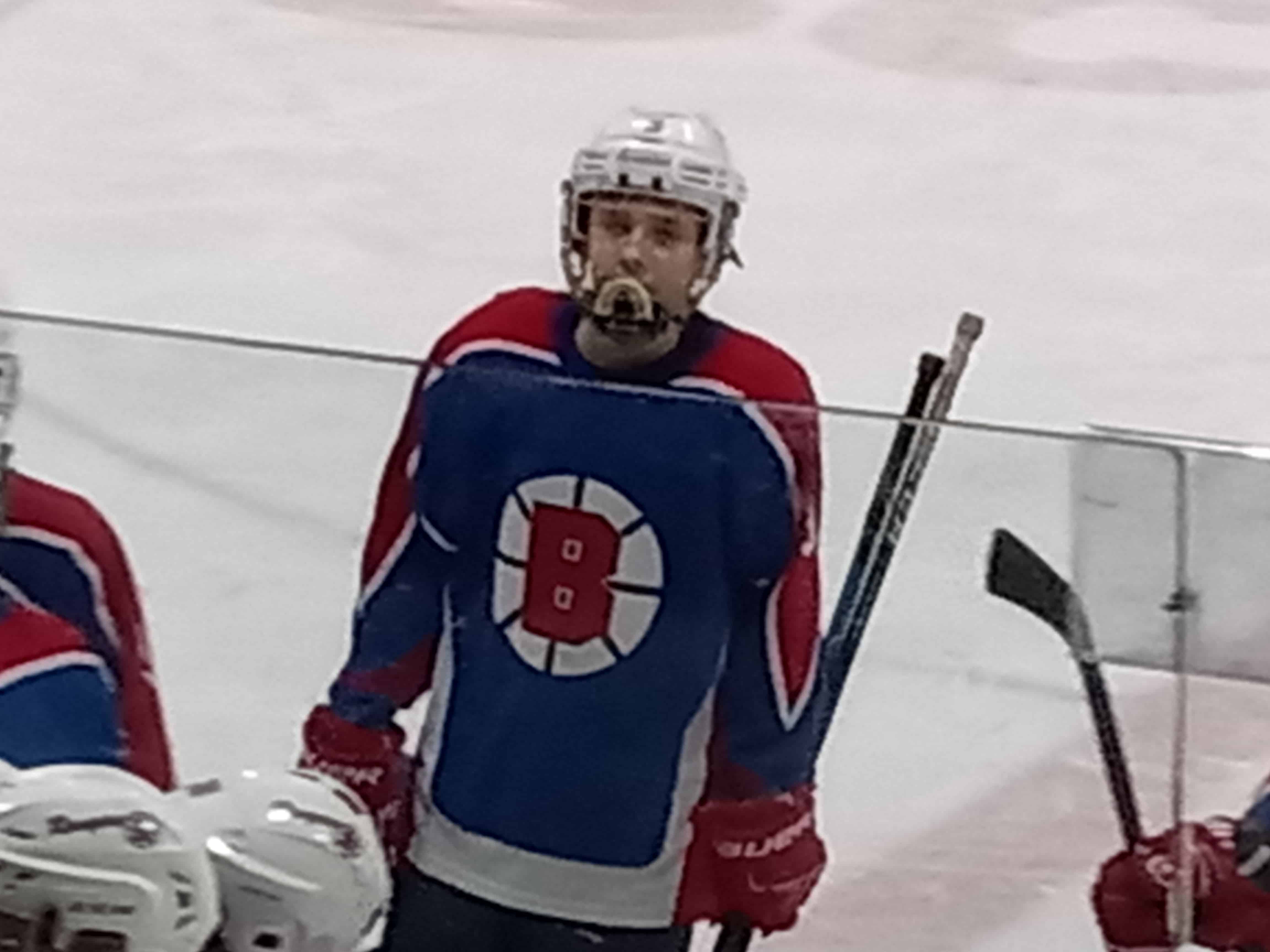 My middle school hockey player